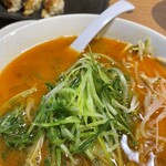 中国料理 八仙閣 - ネギラーメン (普通)小
