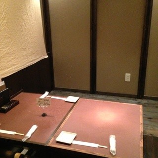 We also have private rooms where you can relax!