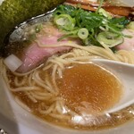 麺処 はら田 - 山椒手揉みそば(細麺)　1,100円