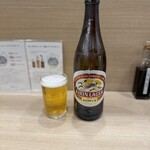 Honkakuha Hakata Udon Hasida Taikiti - 瓶ビール（中）¥600す
