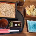 呉竹房 - せいろと十割の二種盛り