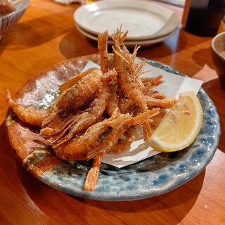 Oden Izakaya Miyuki - がすえび唐揚げ