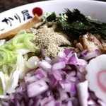 自家製麺 ら～めん かり屋 - 濃厚煮干しまぜそば