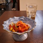 やきにくホルモン 幸心 - りゆうくんのキムチ盛り