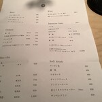 鳥しき - ドリンクメニュー①