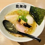 龍旗信 - 13:00着丼、サクッと完食完飲で腹八分目。