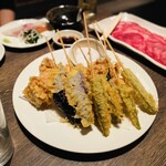 個室 海鮮 居酒屋 東北商店 - 天婦羅盛り合わせ