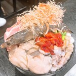 月島名物もんじゃ だるま 粋な店 - 