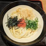 讃岐うどん 伊吹や製麺 - 釜たま明太うどん(熱)