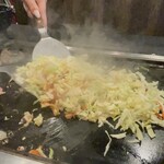 月島名物もんじゃ だるま 粋な店 - 