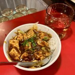 Chin Mabo Doufu Menhan Kan - ミニ麻婆豆腐丼