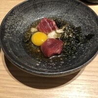 築地青空三代目 本店 - マグロ出汁