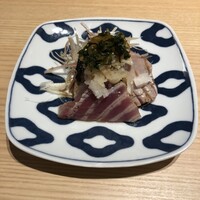 築地青空三代目 本店 - 炙りまぐろ