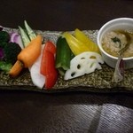 ブッダランド - 彩り野菜バーニャカウダー