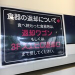 流通経済大学 新松戸キャンパス 学生食堂 - (その他)食器返却