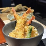 魚鬨 - ミニ天丼
