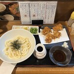 讃岐麺房 すずめ - ぶっかけとり天 (冷)♡