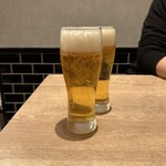 Nikuzushi Taishuuniku Kappou Koikoi - 飲み放題のビールはキリン一番搾り(生)