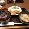 toriryourisemmontentorikaku - 鶏天おろしポン酢定食・豚汁変更