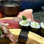 しほう田 - にぎり鮨ランチ…¥1,300円(税込)