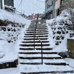 鮮魚食堂 かわしま - 雪の中、朝7時に食べに行きました。