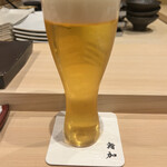 鮨 加 - 生ビール