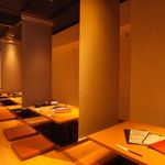 いっ笑 - 最大宴会30名様まで！広々とした掘りごたつのお座敷なので、ゆっくりお酒を愉しめます。