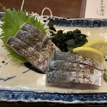 庄や - イサキ炙り刺身