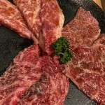 焼肉問屋 牛蔵 - 和牛盛り合わせ（タレ）