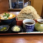 くろむぎ堂 - ミニカツ丼セット 大盛り 横