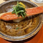 銀座 しのはら - 焼き越前蟹