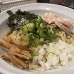 月麺 - 油そば　しょうゆ　並