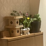 銀座 しのはら - 演出小物スタンバイ