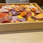 銀座 しのはら - ひおうぎ貝