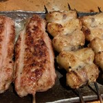 串市 - 料理写真:たたきとどんどりの塩^ - ^