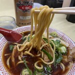 中華そば 麺屋7.5Hz - この太麺が美味しい