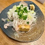 Erakokyuu - 「島豆腐の厚揚げ(ハーフ)」(330円)