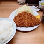 Tonkatsu Yamabe - ロースかつ定食（大）