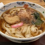 手打麺舗丸一 - 桜きしめん（温）