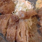 茶の間 - エビフライ断面