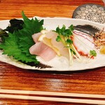 Kunihiro Ageha - 鮮魚3種盛り合わせ