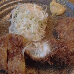 茶の間 - あげ具合も良く美味しい♪