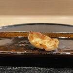 新ばし 星野 - 河豚の身の炭火焼き