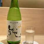 新ばし 星野 - 〆張鶴　純　純米吟醸