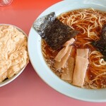 Negii Chi Ramen - 小とろろ飯＆醬油ラーメン