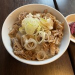 手打ち佐野ラーメン 佐野屋 - チャーシュー丼