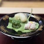 片折 - 山独活 スミイカ 木の芽 コダイ