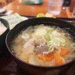 品川 ひおき - 豚汁定食（朝定食）