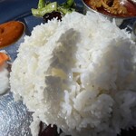 ルーフトップ ビアガーデン ヨコハマ - ライス（日本米とバスマティライスのミックス）