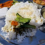 ルーフトップ ビアガーデン ヨコハマ - 混ぜながら食べる